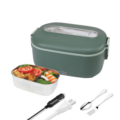 Leakproof Electric Lunch Box Stainless Steel Quick Heating Light Blue Color