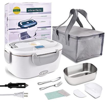 Power 40W/60W Electric Lunch Box Easy to Clean 304 Stainless Steel