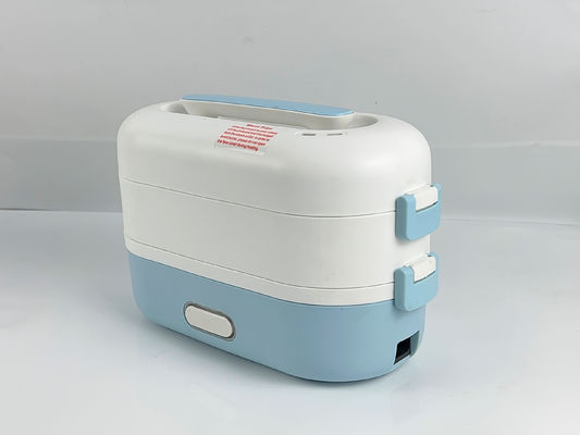 304 Stainless Steel Double Tier Electric Cooker Box With Vacuum Storage
