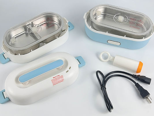 304 Stainless Steel Double Tier Electric Cooker Box With Vacuum Storage
