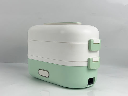 304 Stainless Steel Double Tier Electric Cooker Box 350W Power For Quick Cooking With Vacuum Storage