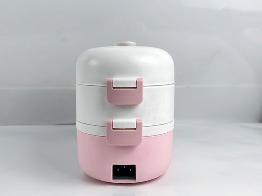 Electric Double Tier Cooker Box With Vacuum Storage Accessories