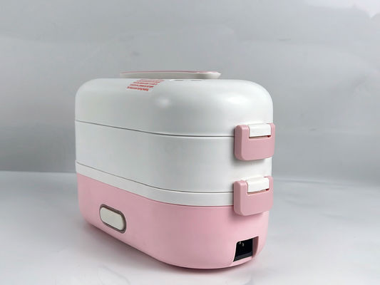 Electric Double Tier Cooker Box With Vacuum Storage Accessories