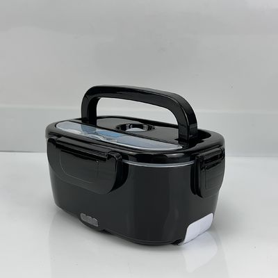 Portable Food Warmer Container Home Electric Lunch Box 1.5L Black 12V 24V