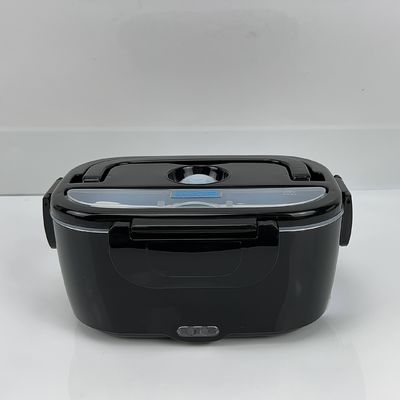 Portable Food Warmer Container Home Electric Lunch Box 1.5L Black 12V 24V