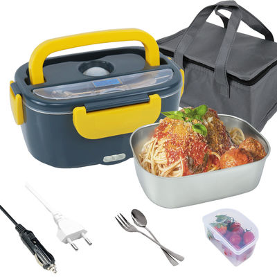 Electric Lunch Box Food Heater 3 In 1 Portable Warmer Leakproof Heated Box For Adults