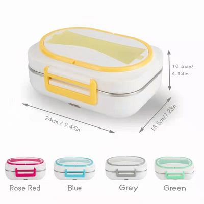 Leakproof Electric Lunch Box With 304 Stainless Steel 1L Capacity Electric Heating Lunch Box