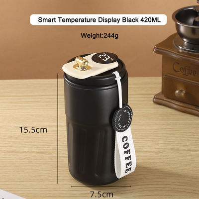 Popular Coffee Mug Termos Outdoor Led Digital Intelligent Smart Temperature Display Thermal Mug