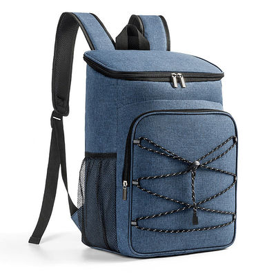 Premium Thermal Insulated Lunch Bag With Custom Printing 30L Blue