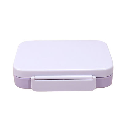 Leak Proof Airtight Bento Lunch Box With Reusable Plastic Storage Container Purple