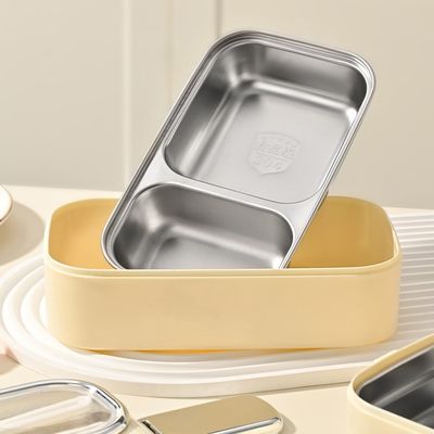 Insulated Metal Lunchbox With Leak Proof Lid Keeps Hot And Cold Foods Fresh