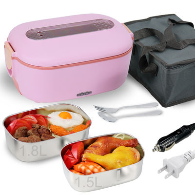1.5L Electric Lunch Box for Quick Healthy Meals 80W Lunch Box with Bag