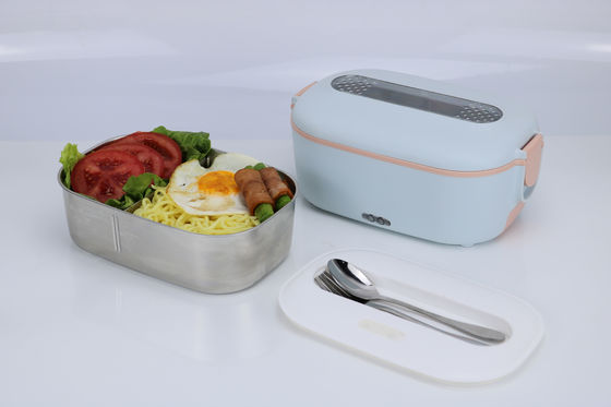 Leakproof Stainless Steel Electric Heated Lunch Box for Office / Home / Travel