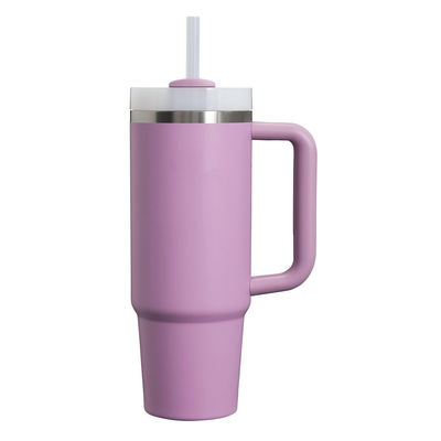 304 Stainless Steel Thermos Cup for Keep Warm And Cool Function in Portable Water Cup Dark Pink