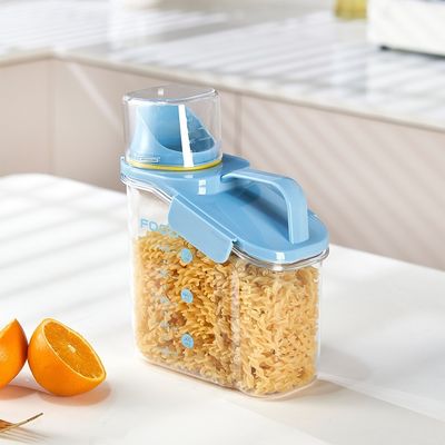 2000ml Capacity Plastic lunch Box Food Container with Graduation Lines