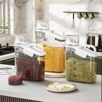Multi Purpose Reusable Snap On Stackable Plastic Food Storage Containers