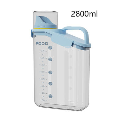 Reusable 2800ML BPA Free Plastic Lunch Containers