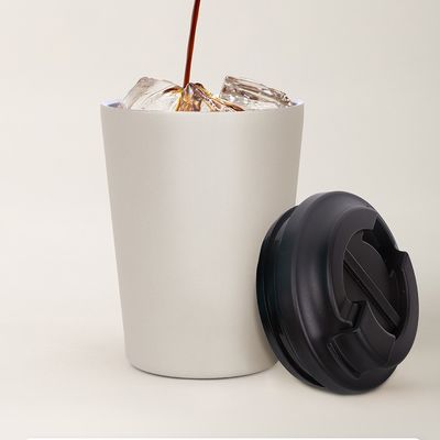 Spill Proof Thermos Cup For Car Travel With 12-Hour Heat Retention