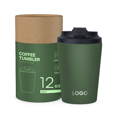 Double Wall Insulated Stainless Steel Water Cup With Spill Proof Lid