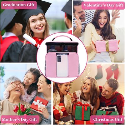 Custom Logo Insulated Waterproof Toiletry Storage Lunch Cooler Bag