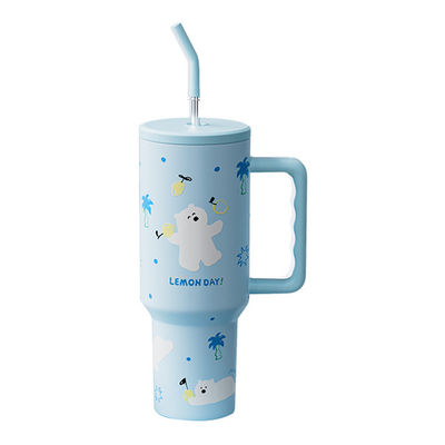 1300ml Capacity Portable Water Cup BPA Free Material Keep Warm for 6-12 Hours