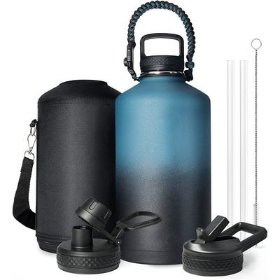 Hand Wash Only Portable Water Cup Insulated Water Bottle With Double Wall Product Care Instructions