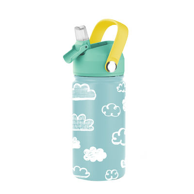 BPA Free Portable 304 Stainless Steel Reusable 12oz Insulated Water Bottle