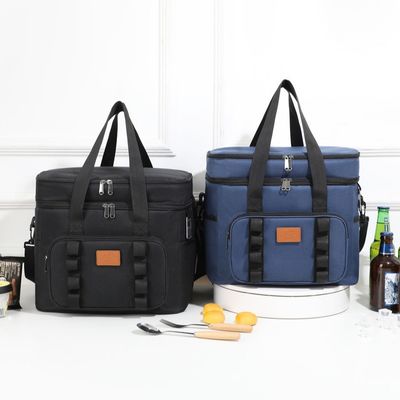 Portable Shower Bag Large Capacity Custom Insulated Lunch Bags Rectangle For Toiletry Storage