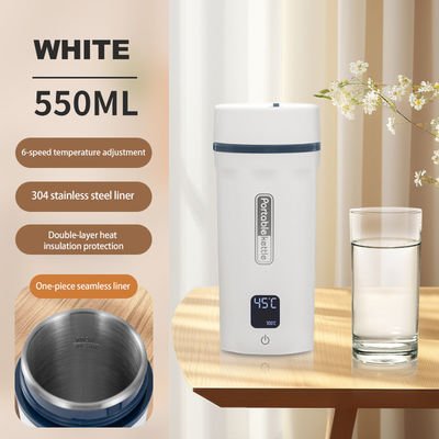 110V/220V/12V/24V Hot Water Cup Electric Travel Portable And Convenient With 304 Stainless Steel PP