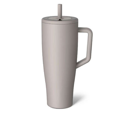 Convenient And Reusable Portable Water Cup BPA Free For On - The - Go Hydration Grey