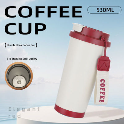 19.5*9cm Electric Hot Water Cup BPA Free Eco-friendly Material For Hot Drinks 530ml