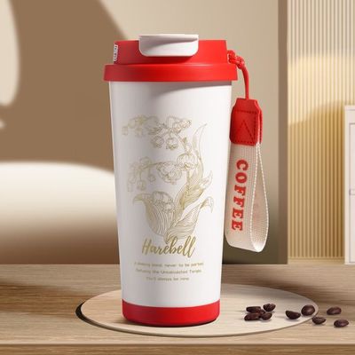 530ml Capacity Portable Water Cup For Keeping Drinks Warm  Portable Coffee Cup