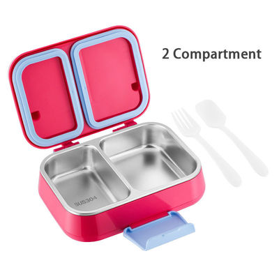 800ML Stainless Steel Lunch Box Ideal for Hot and Cold Foods Dishwasher Safe