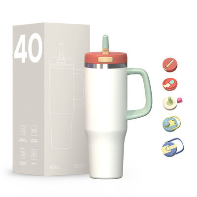 32oz Capacity Portable Water Cup Keep Warm For 12-24 Hours BPA Free Material Type Perfect for Travel and Outdoor Activities