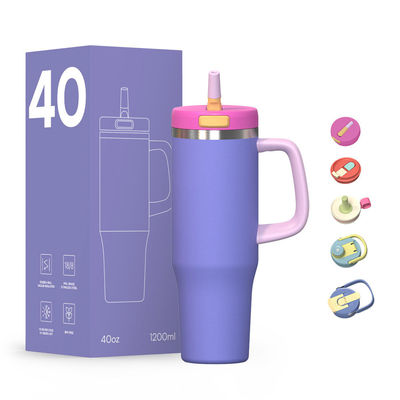 304 Stainless Steel PP Material Type Free BPA Free Portable Water Cup