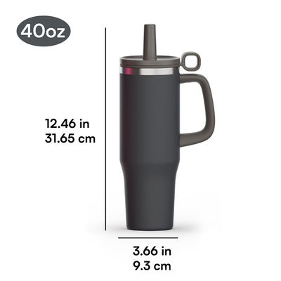 Travel-Friendly Portable Water Cup BPA Free And Reusable Made Of 304 Stainless Steel PP Material