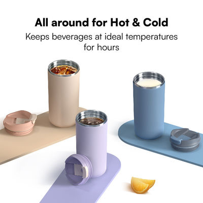 350ml/480ml Hot Water Cup Electric Travel BPA Free Leak Proof Custom Stainless Steel Vacuum Insulated Reusable Coffee Mug