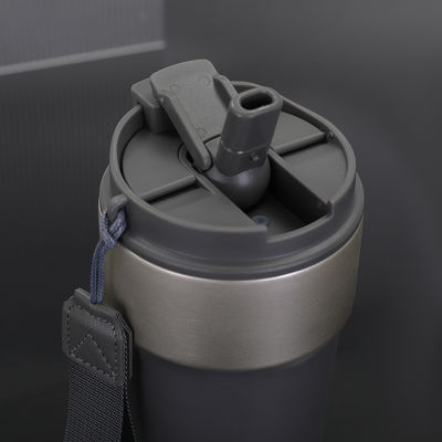 Custom Portable Water Cup Hand Wash Only Leak Proof Custom Isolierte Kaffeetasse Travel Thermal Edelstahl Vakuum Wieder Verwendbare Kaffeetasse