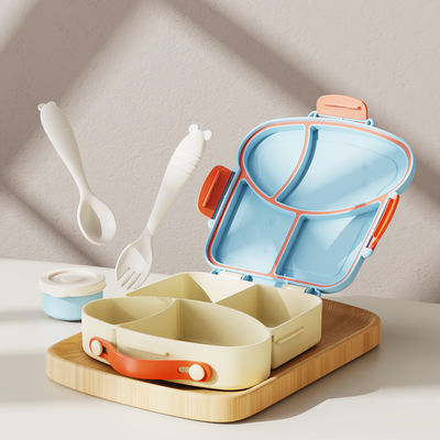 Leak-proof Bento Box For Kids Reusable And Dishwasher Safe Food Storage Container
