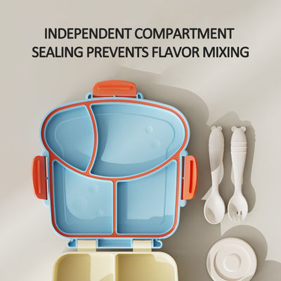 Leak-proof Bento Box For Kids Reusable And Dishwasher Safe Food Storage Container