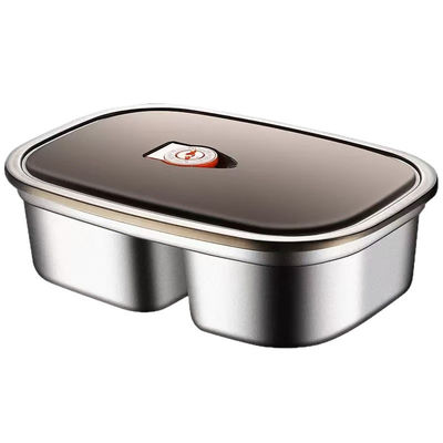 Folding Stainless Steel Food Storage Containers for Organized and Tidy Kitchen