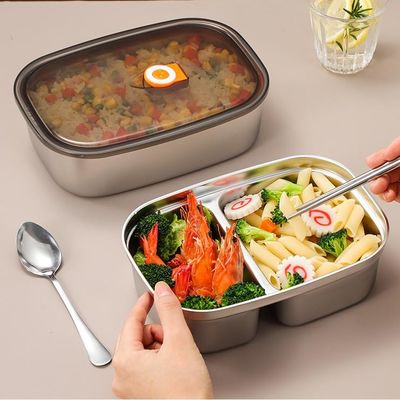 Folding Stainless Steel Food Storage Containers for Organized and Tidy Kitchen