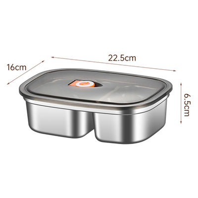 Folding Stainless Steel Food Storage Containers for Organized and Tidy Kitchen