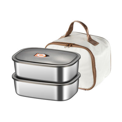 2.1-3L Capacity Metal Food Storage Containers for Non-toxic and Stocked Storage