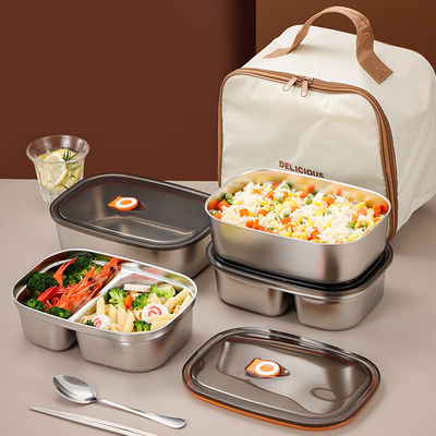 2.1-3L Capacity Metal Food Storage Containers for Non-toxic and Stocked Storage