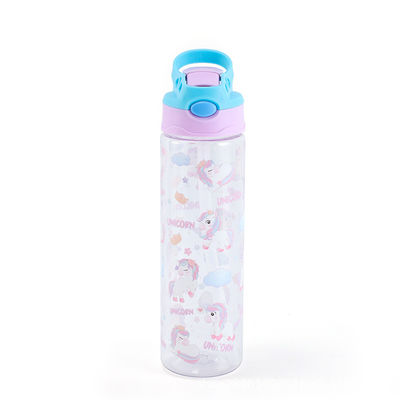 Back To School Plastic Straw Cups Convenient and Fun for Kids' Drinks