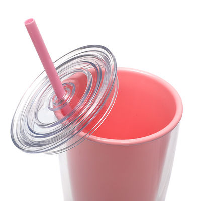 Multi-Purpose Plastic Straw Cups for Home and Outdoor Activities