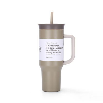 304 Stainless Steel Portable Water Cup For Camping Children Smoothie Drinking Sippy Cups Non-Toxic And Eco-Friendly
