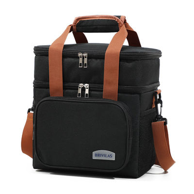 PEVA Portable Insulated Lunch Box Thermal Insulation For Warm Cold Food