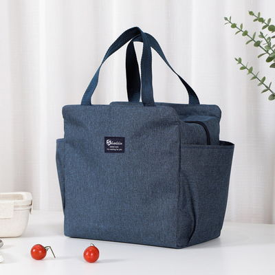 Cationic Custom Insulated Lunch Bags Double Layer Leak Proof Lunch Bag